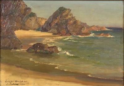 Lionel Walden Rocky Shore China oil painting art